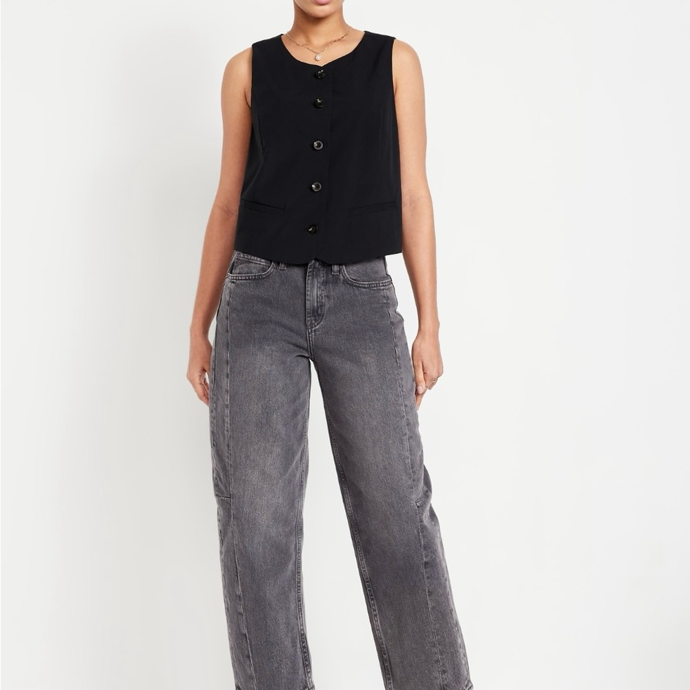 Old Navy Gray Women's Jeans